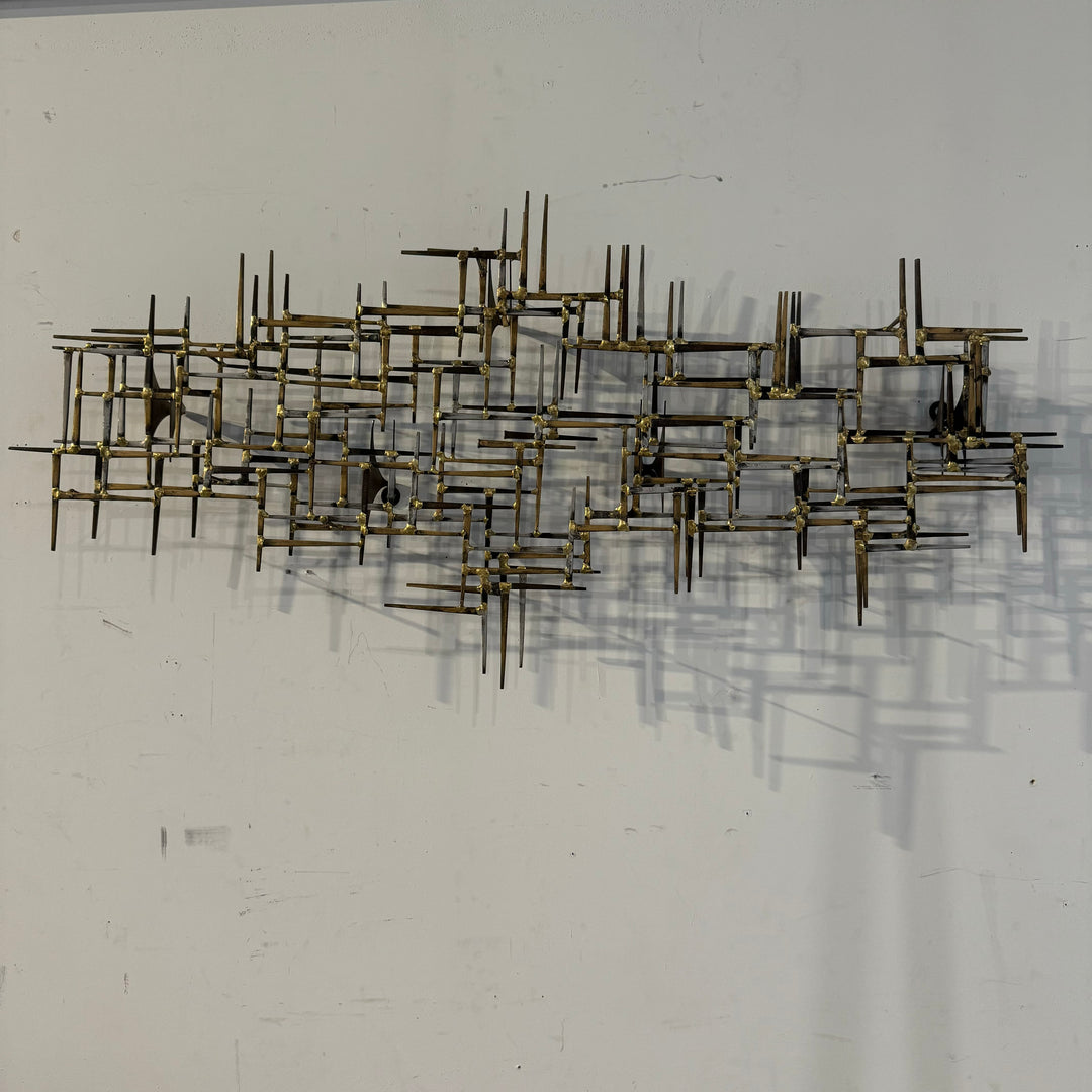 Marc Creates Brutalist Wall Sculpture