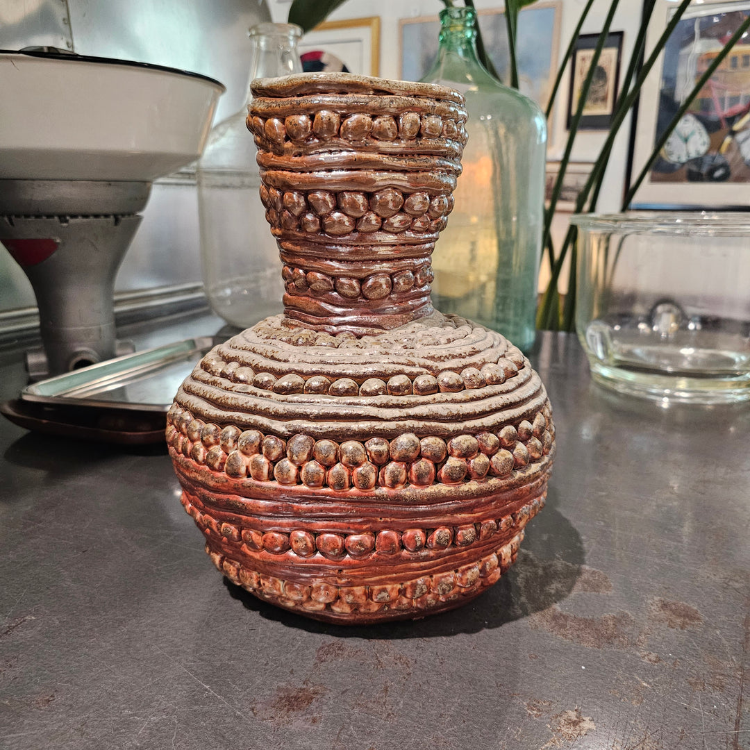 Large Coil Pottery Vase