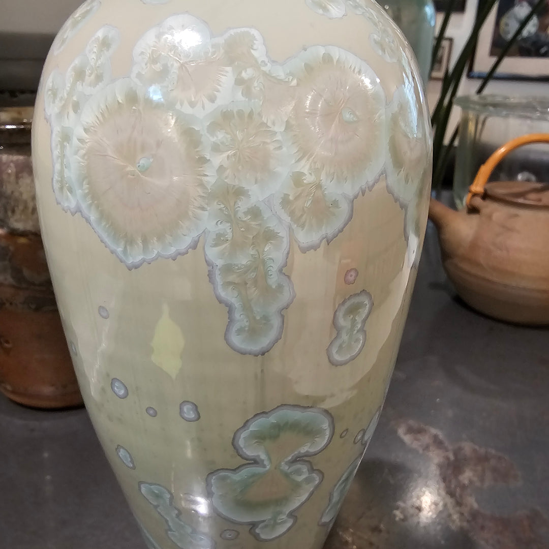 Ernest Miller Crystaline Vase