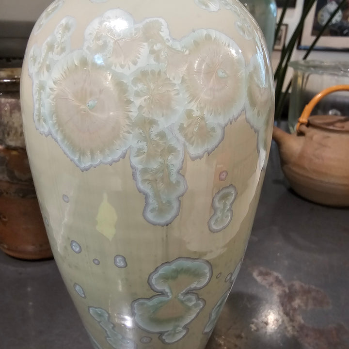 Ernest Miller Crystaline Vase