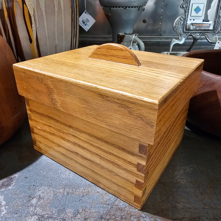 Wood Lidded Box