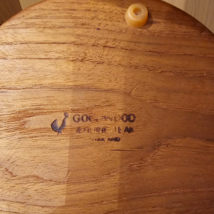 Goodwood Teak Serving Board w/ Glass Dome