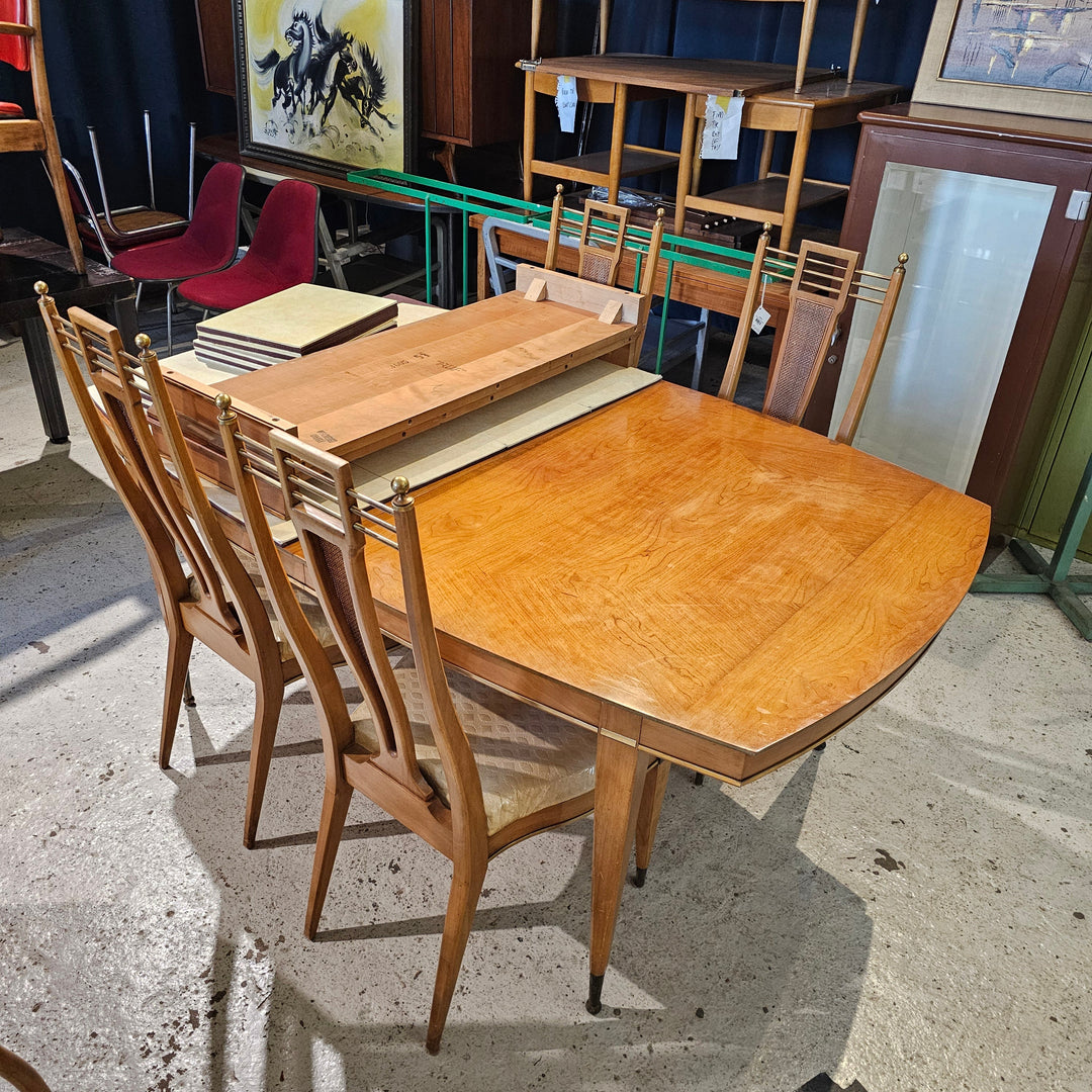 MCM Blonde Dining Table