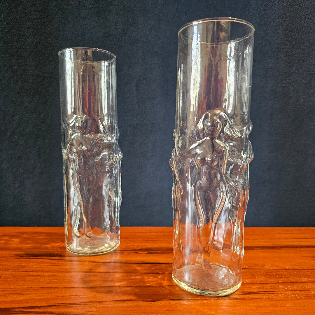 Vintage Libbey 'La Femme' Glass Tumbler