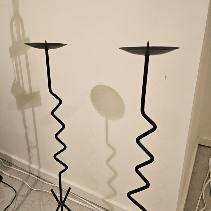 Postmodern Squiggle Candle Holder