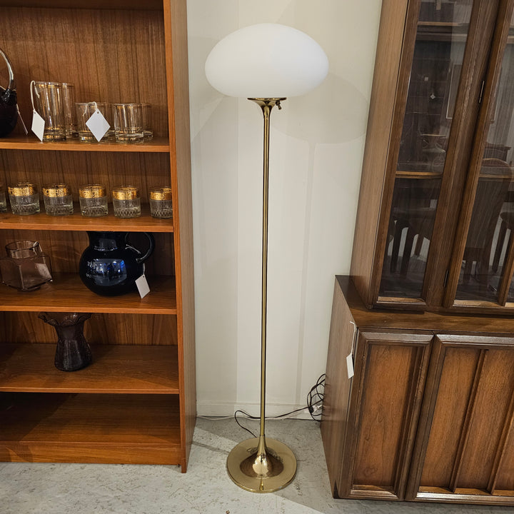 Laurel Brass Mushroom Floor Lamp