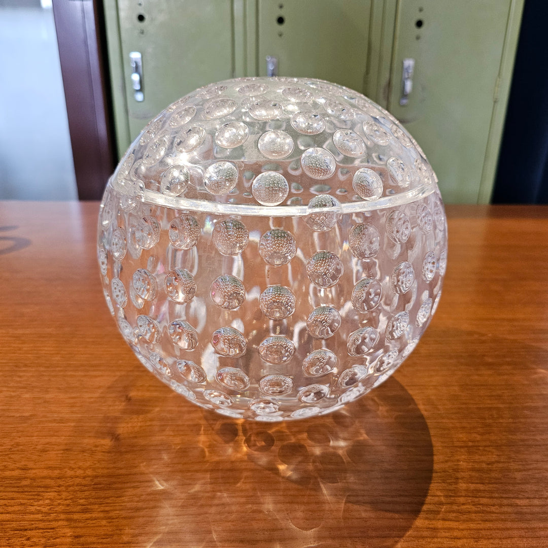 Lucite Golf Ball Ice Bucket