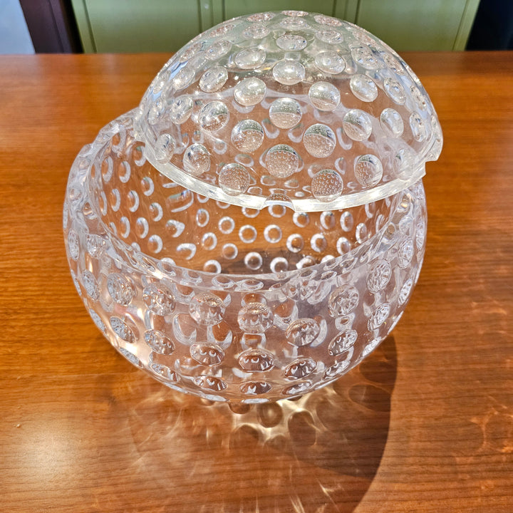 Lucite Golf Ball Ice Bucket