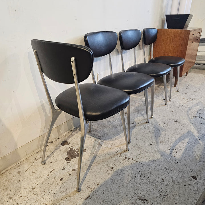 (4) Restored 1950s Shelby Williams Gazelle Chairs