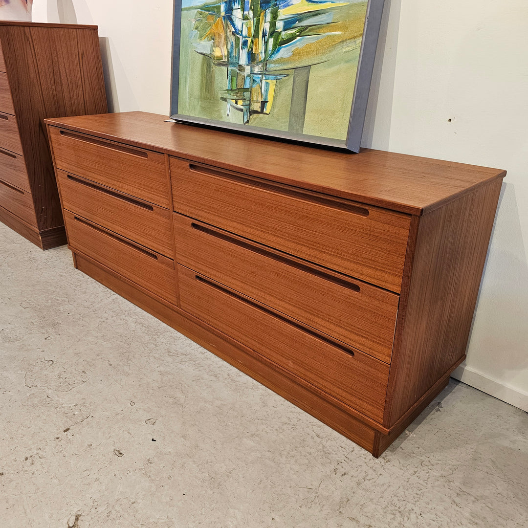 Torring Danish Teak Low Boy Dresser