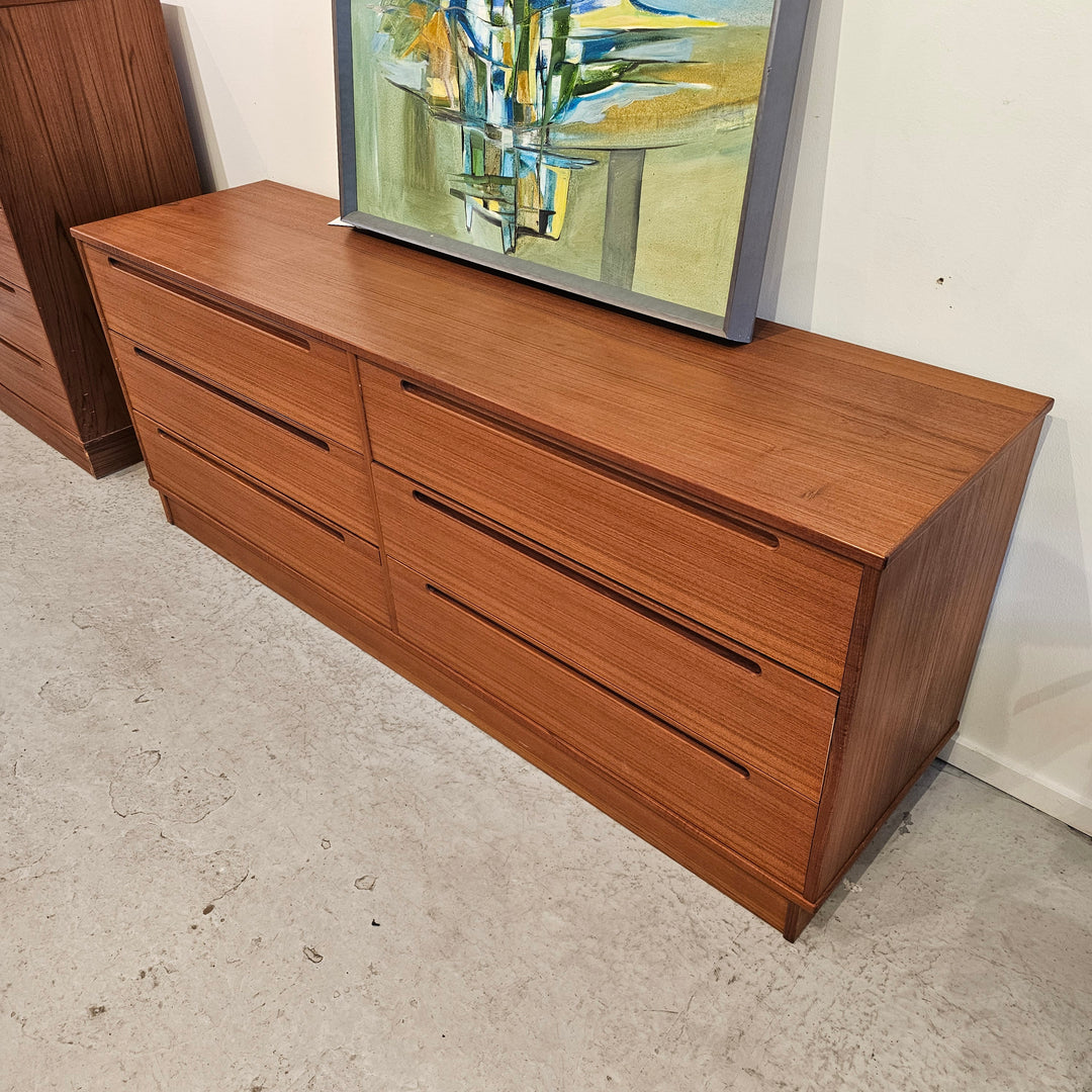 Torring Danish Teak Low Boy Dresser