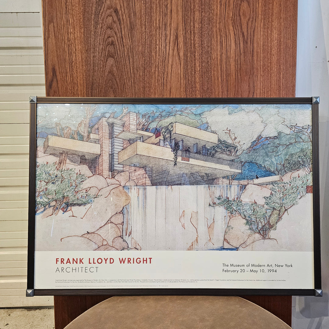 Frank Lloyd Wright MOMA Poster