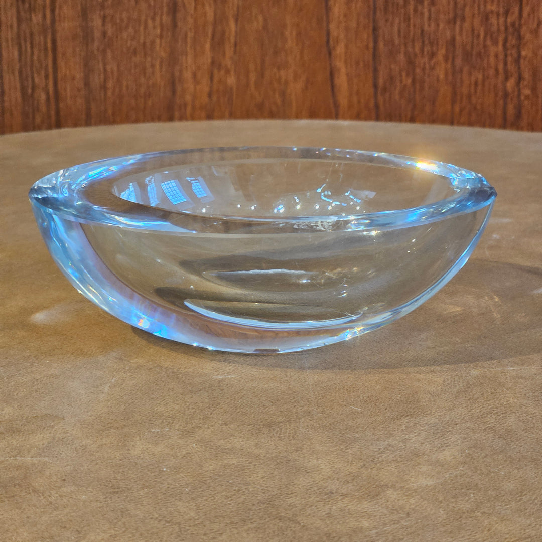 Swedish Glass Ashtray (signed)