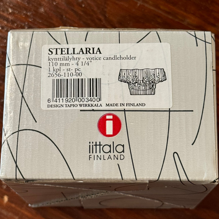 Pair of iitala Stellaria Candleholders