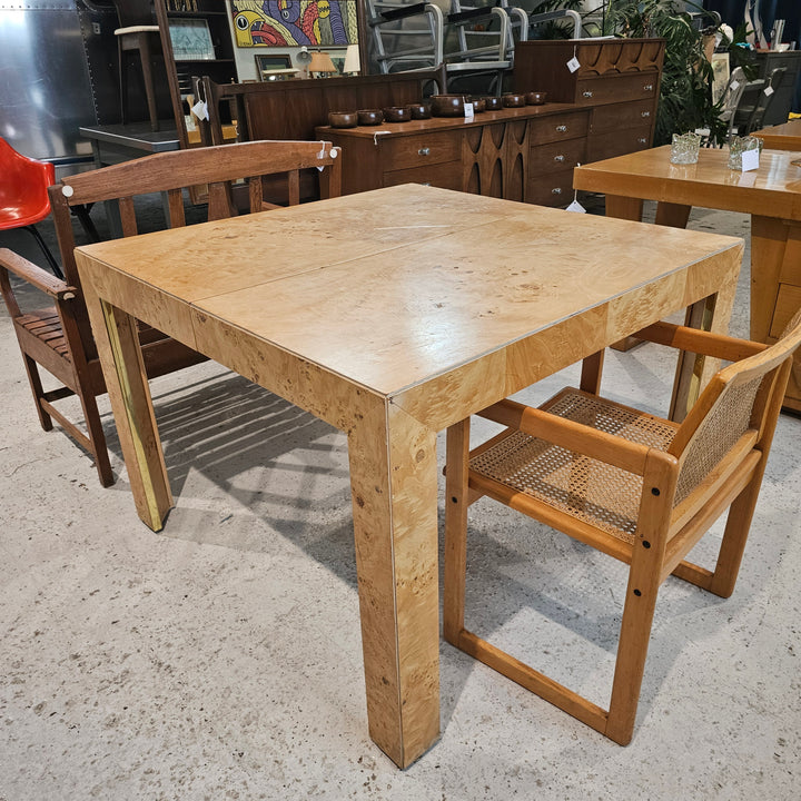 Vintage Burl Dining Table