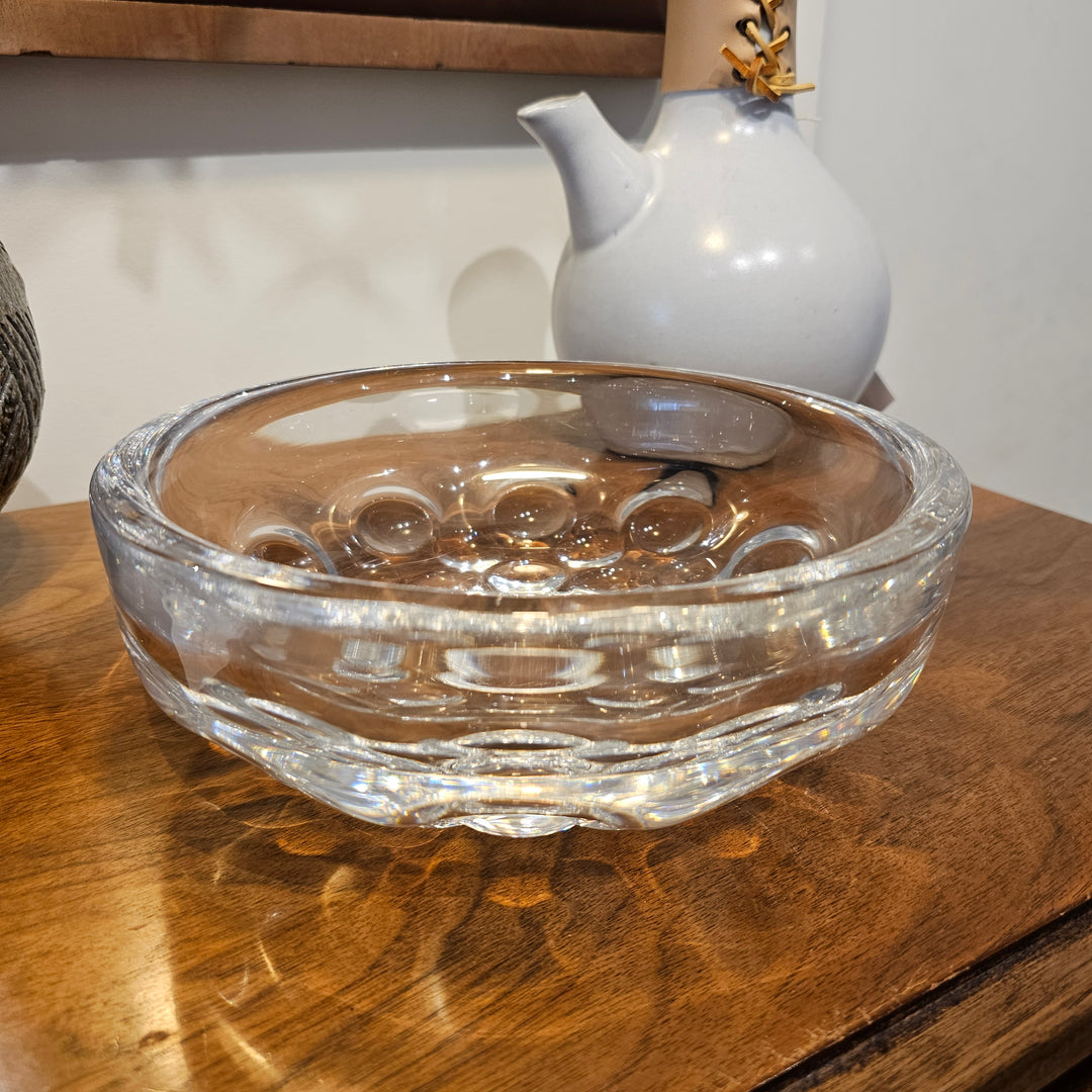 1960's Sven Palmqvist Orrefors Crystal Bowl