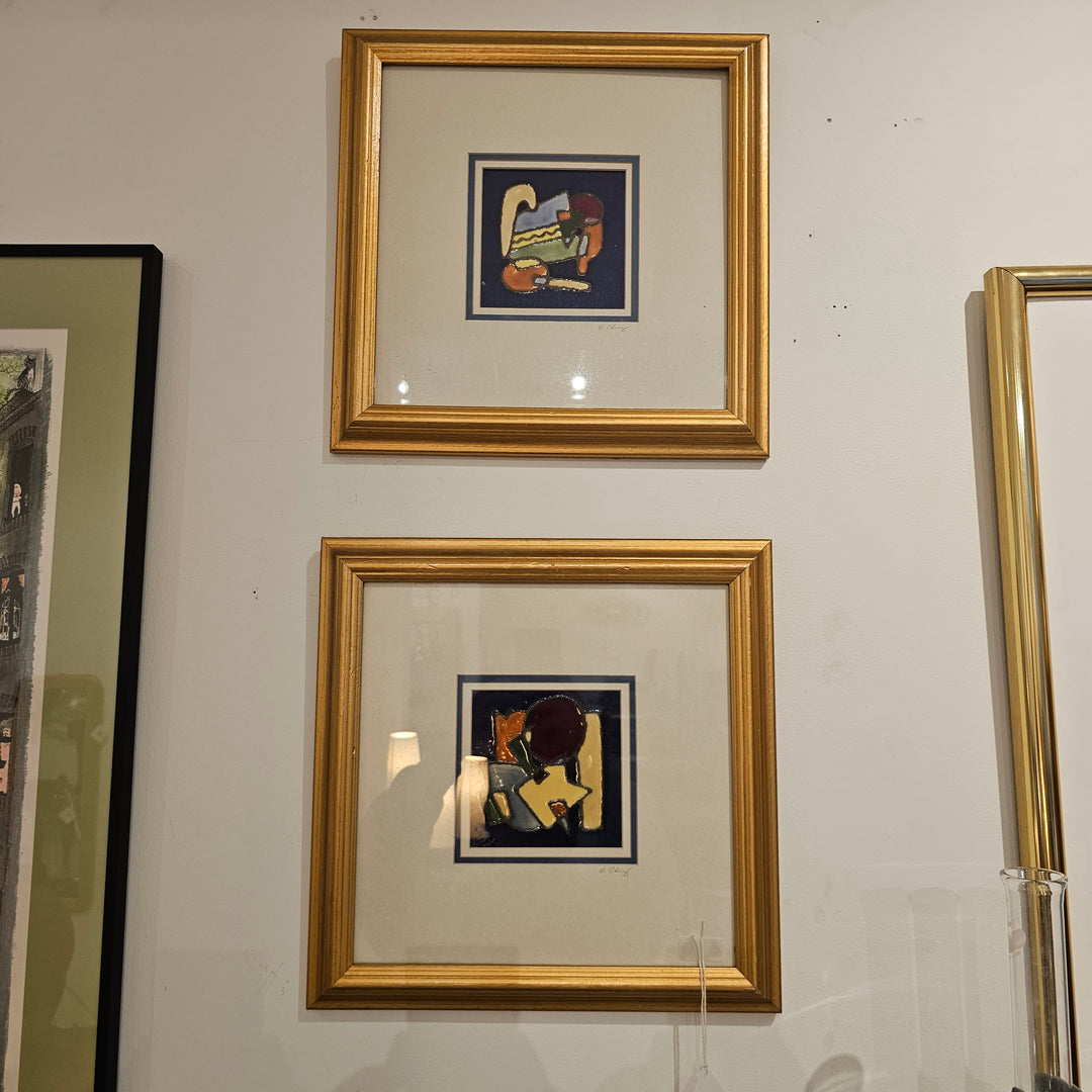 Pair of Framed Artworks by Harris Strong